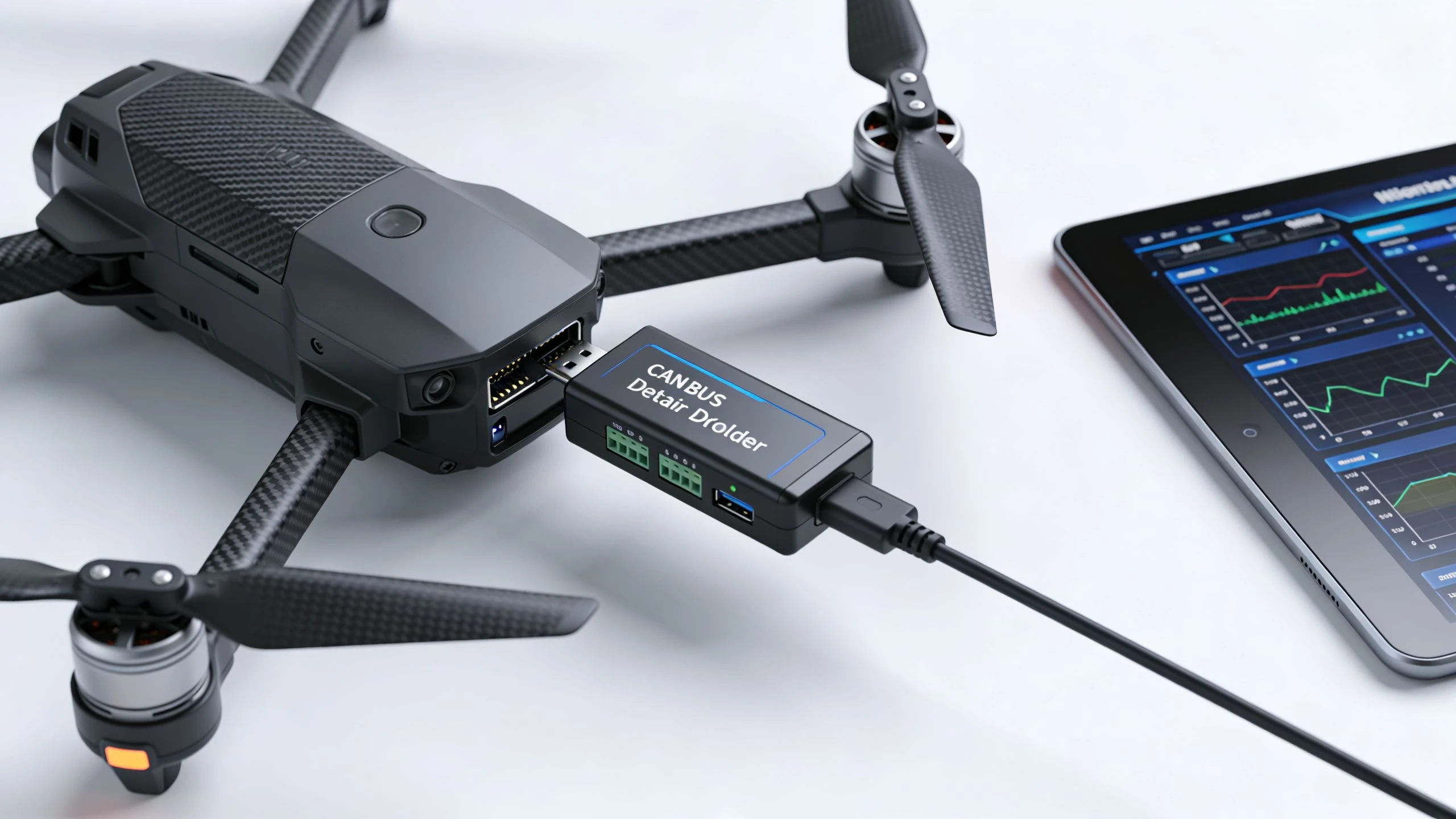 Advanced Drone Diagnostics with CAN Bus Data Logger