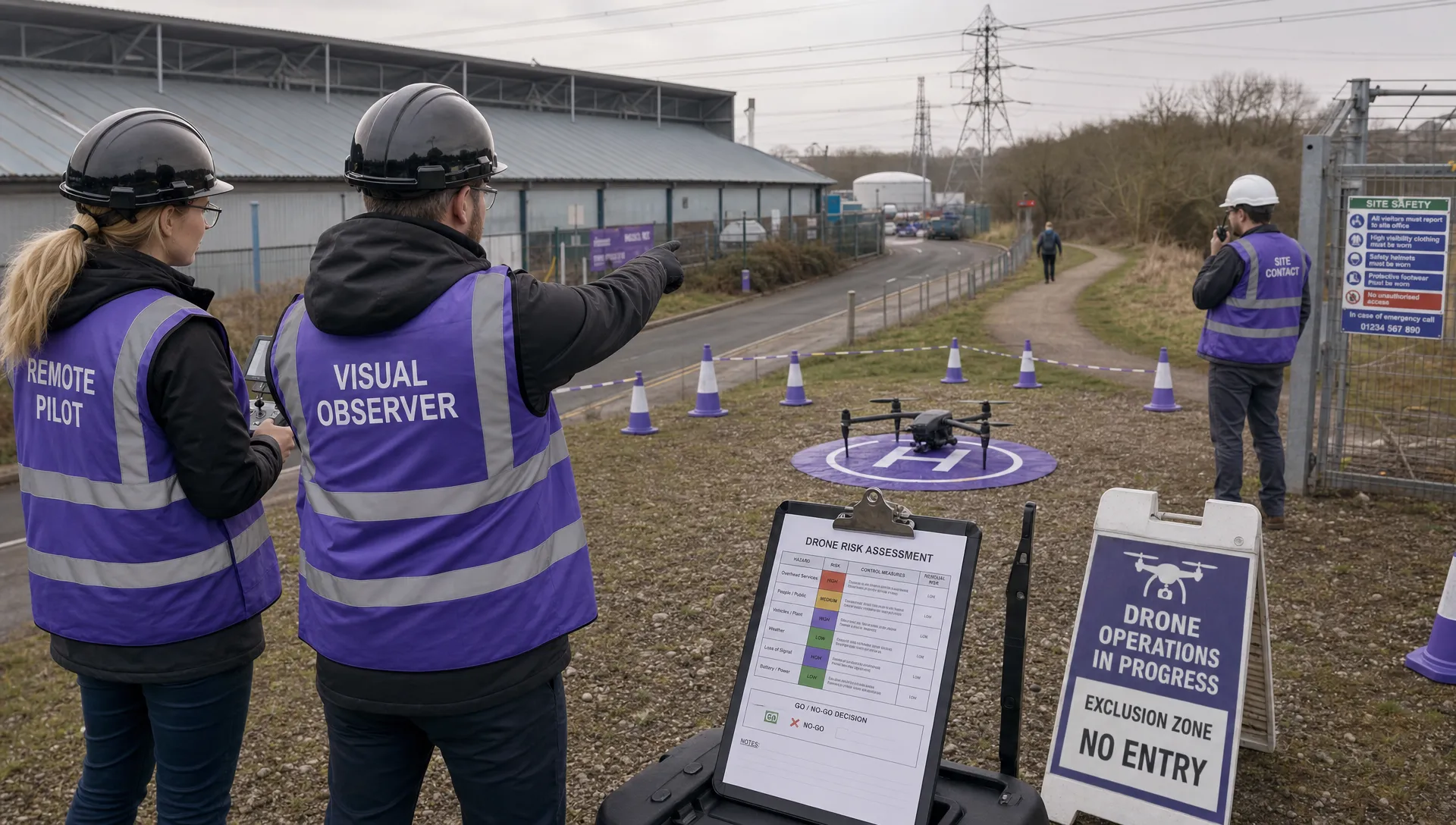 Drone Flight Risk Assessment Example for Safer Missions