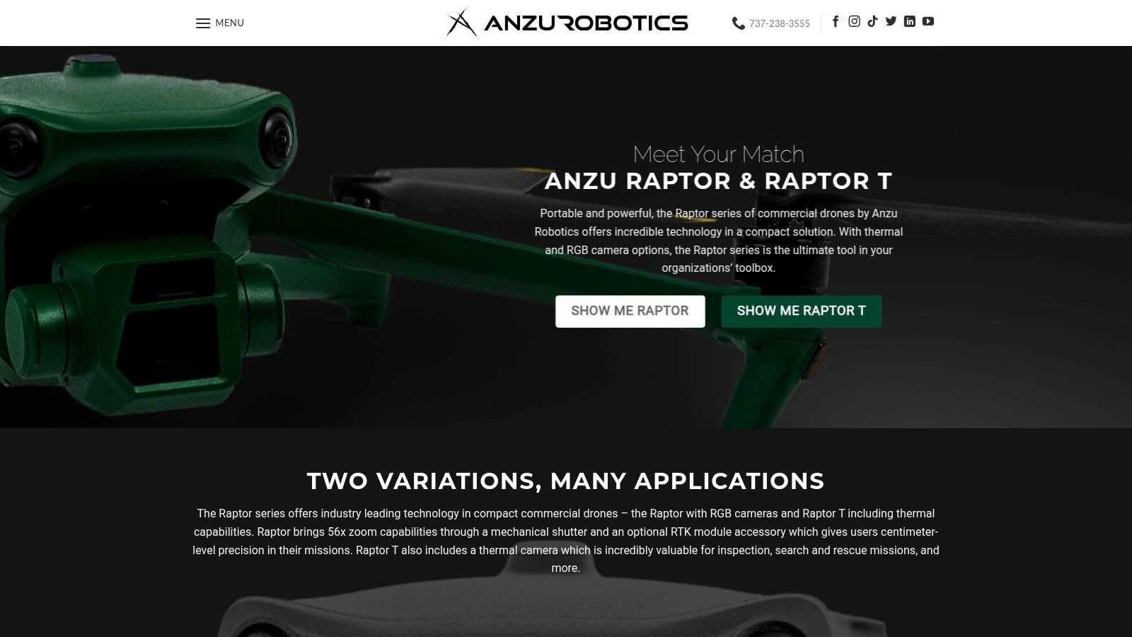 Anzu Robotics Raptor T