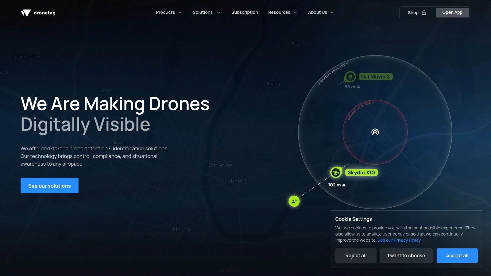 Drone Scanner by Dronetag (Android, iOS)