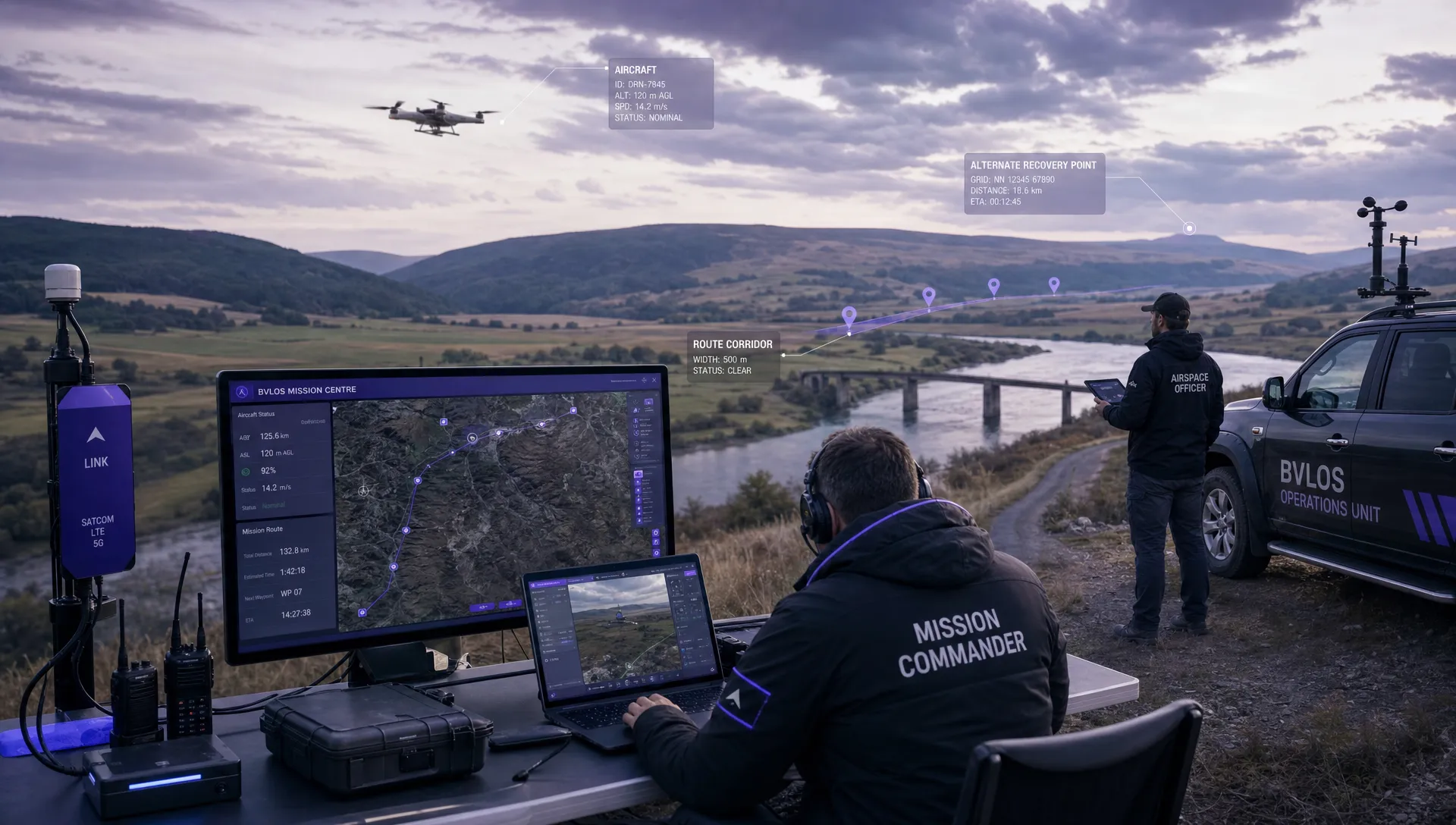 How Beyond Visual Line of Sight Drone Operations Work