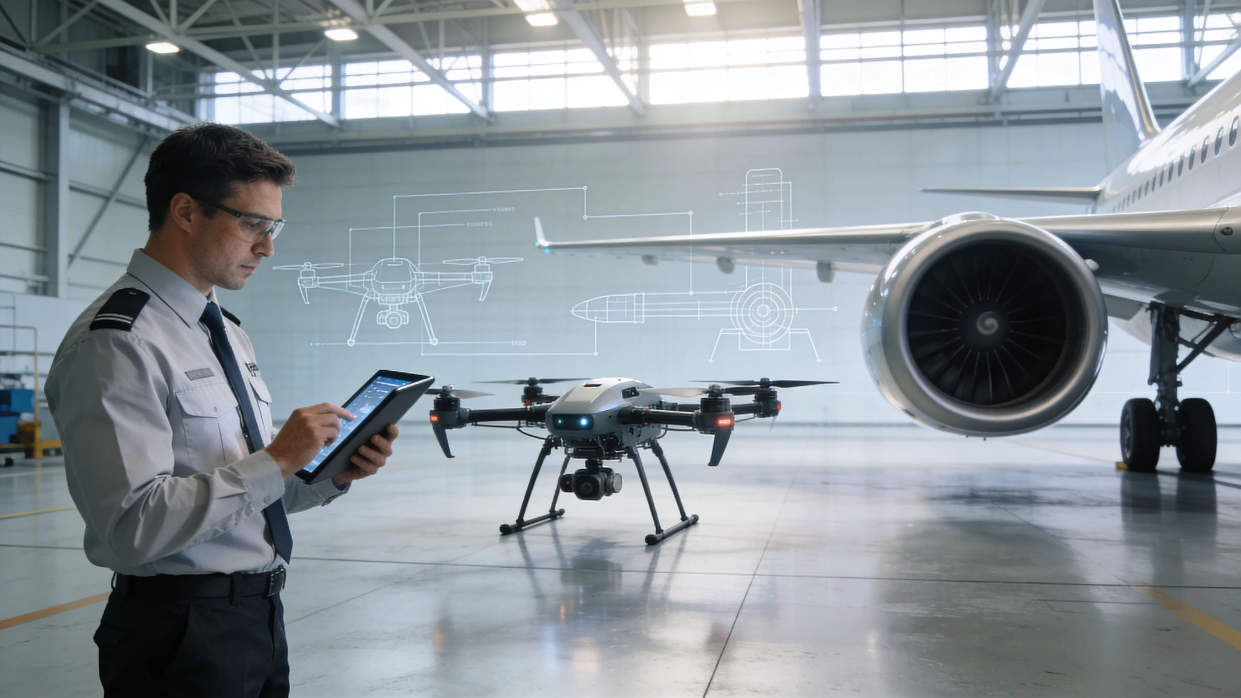 Reliable Jet Maintenance: Drone Fleet Guide