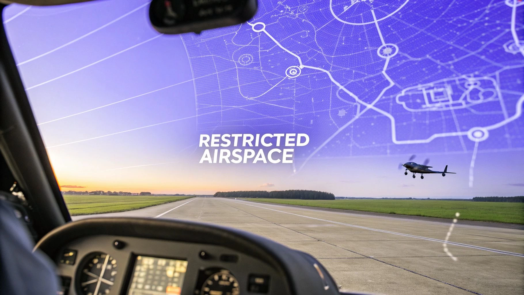A Pilots Guide to Restricted Air Space Maps